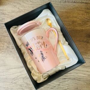 BNIB Worlds Best Mom Tall Mug